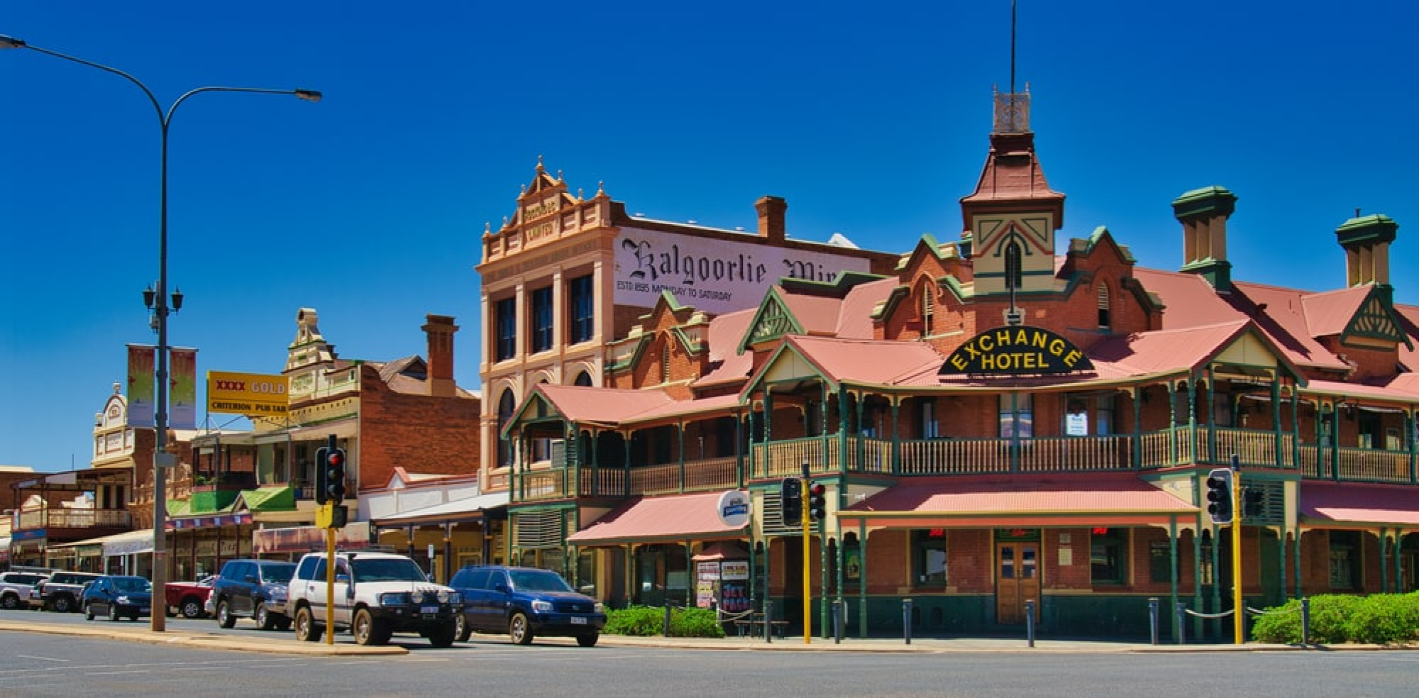 street in Kalgoorlie, WA