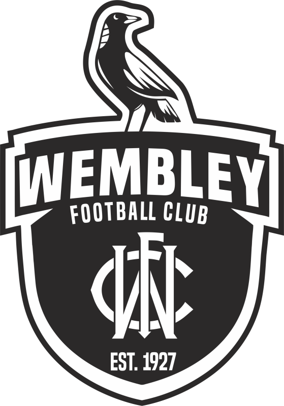 Wembley Football Club white logo