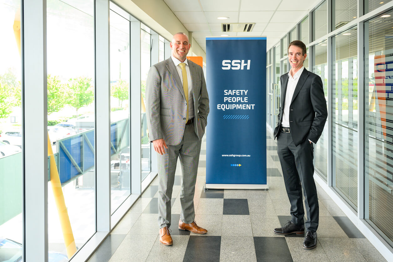 SSH Group, Managing Director, Daniel Cowley-Cooper and Ledge Finance Ltd, Finance Executive, Neil Ferguson