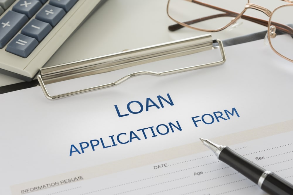 loan application form for working capital finance.